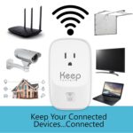 MAX Router Rebooter, Wi-Fi Reset Device, Monitors Connectivity and Resets When Required. No App Necessary. If You Enter a Phone Number it Will Send Texts Upon resets. - Image 6