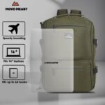 MOVE-MEANT Metro Cary Laptop Backpack 30 Liters Polyester | Front Organiser Ideal for Office, College, School Bags for Boys & Girls - Image 5