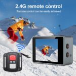 UltraHD 5K Action Camera with 50MP | 170° Wide Angle Lens| 2.0-inch LCD| WiFi | EIS| External Mic Support| 30M Waterproof Sports Camera for Diving,Vlogging & Travel - Image 3