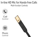JGD Boom Z1 Bluetooth 5.3 Neckband with Up to 25 Hours Playtime and Hi-Fi Stereo Sound in Ear Neckband, Magnetic earpiece,Voice Assistant with Mic (Golden) - Image 4