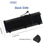 Wefly ZO04XL Laptop Battery Compatible for HP ZBook Studio G3 Mobile Workstation 808450-001 HSTNN-CS8C HSTNN-C88C HSTNN-LB6W Laptop Battery - Image 5