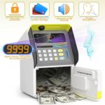 Lumo Brilliant Toys Smart ATM Piggy Bank for Kids | Electronic Money Saving Box with Light, Sound, Card Slot & Password Lock | Age 3+ Random Color Will be Dispatched - Image 3