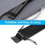 DClub Portable Aluminum Adjustable Laptop Holder for Desk, Foldable Ventilated Cooling Notebook Stand for MacBook Pro/Air, HP, Lenovo, Sony, Dell, More 10-15.6 Laptops, Tablet - Image 4