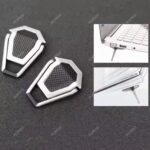 Tellshun Mini Portable Laptop Stand, Invisible Ergonomic Foldable Aluminum Anti-Slip Computer Stand, 2 Pieces - Image 6