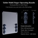 Cubonic PB01 Gaming Handle for Pad, Multi-Finger Operation Silicone Gamepad Grip, Tablet Game Controller for PUBG. - Image 5