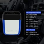 V2.2 WiFi Diagnostic Scanner, Automatic Sleep 9-16V DTC Read V2.2 WiFi Scanner Battery Tester for for ELM327 ELM329 OBDLINK - Image 6