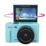 Bewinner 5K Digital Camera for Photography 75MP with Autofocus & Macro, 18X Zoom WiFi Vlogging Camera, 3" Flip Screen Mirrorless Travel Cameras - Image 9