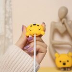 Cartoon 3D Design Protective Case for 18W 20W iPhone 14 13 12 11 Pro Max Fast Charging Cable Adapter Charger, Cute Cartoon Lightning Data Cable Case for iPhone Charger Winnie-The-Pooh - Image 4