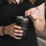 Dipraj Camera Lens Coffee Mug - DSLR Camera Lens Replica Travel Coffee Cup with Lid | Stainless Steel Thermos Tumbler for Hot & Cold Drinks | Gift for Photographers & Coffee Lovers (350ml) - Image 3