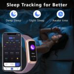 Fitness Tracker with Heart Rate/Blood Oxygen/Sleep Monitor, 20+ Sports Modes Smart Watches for Women/Men, Activity & Step Tracker Smart Watch for Android/iOS Phones (Bordeaux) - Image 6