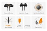 for OnePlus Z3 Neckband Bluetooth Durable Build Long Battery Earphone Buds (Wireless Z3) - Image 5
