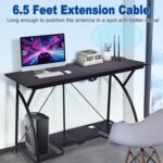 Eightwood 9dBi Dual Band WiFi Antenna 2.4GHz 5GHz RP-SMA WiFi Antennae Magnetic Base for PC Desktop Computer PCI PCIe WiFi Bluetooth Wireless Network Card WiFi 6 Router - Image 4