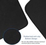 Extra Large Mouse Pad Gaming Mouse Pad, Extended Large Desk mat, Mousepad for Laptop, Mouse Pads for PC Keyboard with Non-Slip Rubber Base Black with Black Border (70 X 30 cm) - Image 8