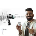 Original for Boat Nirvana Master Buds 2 Dolby Atmos w/Head Tracking, 52dB Hybrid Adaptive ANC,Hi-Res LDAC, Titanium Dual Drivers, Bluetooth Earbuds, TWS Ear Buds Wireless Earphones (Mist Blue) - Image 3
