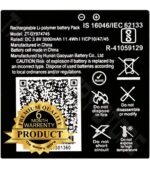 Original (ZT-GY974745) Battery for LYF Jio WiFi Dongle JMR815 Wireless Router Battery with 6 Month Warranty - Image 3