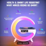 Drumstone (𝐒𝐩𝐞𝐜𝐢𝐚𝐥 𝟏𝟓 𝐘𝐞𝐚𝐫𝐬 𝐖𝐚𝐫𝐫𝐚𝐧𝐭𝐲 Bluetooth Speaker with Alarm Clock & LED Night Light | G-Shape Digital Clock with Dimmable Display, Wireless Music Playback & Portable - Image 3