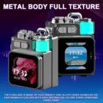 Portable Small Bluetooth Speaker with Touch Screen/HD Sound/LED Lights/Wireless Stereo Pairing/BT5.4, All In One Wireless Mini Speaker for Outdoor/Travel/Home/Shower/Party/Beach/Camping/Hiking - Image 6