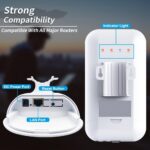 Outdoor WiFi Extender，IP65 Weatherproof，WiFi Booster and Signal Amplifier，Outdoor WiFi Extender for Farm，Courtyard，Factory，Campsite - Image 7