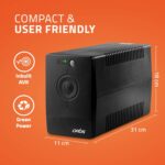 Artis PS-1000Eco 1000VA (1KVA) Line Interactive UPS for Personal Computers, Desktop PCs, Laptops, Routers, Networking Devices and Gaming Consoles - Image 5