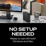 Seagate Expansion Desktop 26TB, External HDD - USB 3.0 for Windows and Mac with 3 yr Data Recovery Services, (STKP26000400) - Image 6