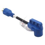 30 Amp to 30 Amp 125/250W RV Adapter d Power Line Adapter for Cam r, RV, Trailer Handle Electrical Adapter Female - Image 5