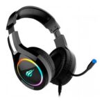 Havit H2232d Over Ear Wired Gaming Headset with Boom Microphone & RGB LED for PC, Laptop, PS4, Xbox, Switch - Image 5