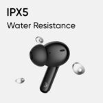 Original Wireless Earbuds for Realme T110 Bluetooth 5.4 with Rich Bass Sound, ENC Mic, Long Battery Backup & Smart Touch Controls (Black) - Image 5