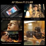 VILTROX 35mm F1.2 LAB Z-Mount Full Frame Lens for Nikon Z, Large Aperture Auto Focus Prime Lens for Nikon Z-Mount Cameras Z30 Z50 Z50II ZFC Z5 Z5ll Z6 Z6II Z6III Z7 Z7II Z8 Z9 ZF ZR - Image 4