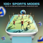GameSir H9 Smartwatch – Big Display | Bluetooth Calling | Heart Rate & SpO2 Monitor | 100+ Sports Modes | Long Battery | IP68 Waterproof | TFT Display | Design for Men & Women (Sky Blue) - Image 6