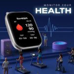 GameSir H9 Smartwatch – Big Display | Bluetooth Calling | Heart Rate & SpO2 Monitor | 100+ Sports Modes | Long Battery | IP68 Waterproof | TFT Display | Design for Men & Women (Sky Blue) - Image 8