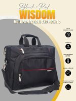 COSMUS Wisdom 15.6 inches Laptop Bag Sleek File Case Premium Formal Messenger Bag - 15.6 inches Laptop Bag - Image 7