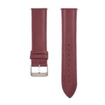 ACM Watch Strap Leather Belt 22mm Compatible with Ticwatch Pro 3 Ultra GPS Smartwatch Casual Classic Band Brown - Image 3