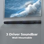 ZEBRONICS Zeb-Juke BAR 9450 PRO Dolby 5.1 Soundbar with Dolby Audio, 625 Watts Output, Dual Rear Satellites, 16.5cm Subwoofer, HDMI ARC, Optical, BT v5.0, LED Display, Wall Mount, Black - Image 7
