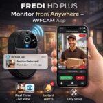 FREDI HD PLUS WiFi Video Doorbell Camera with USB Chime | 1080P Full HD | Two Way Audio | Motion Detection Alerts | Rechargeable Battery (1–2 Day Backup) | 32GB SD Card Support | Mobile Live View - Image 5