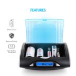 Tenergy Smart Battery Charger for NIMH/NICD AA/AAA/C/D/9V Batteries, LCD Universal Rechargeable Battery Charger with Automatic Charge/Discharge Function & 5V USB Port for Digital Devices - Image 5