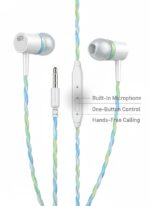 Wired in-Ear Stereo Earphones with Mic, 3.5mm Jack Earphones, Deep Bass Sound Headphones for Mobile Phone, Laptop, Music, Calling, Android Smartphone - Image 5