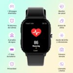 Cubitt Teens Smart Watch Fitness Tracker for Teens, with Heart Rate, Blood Pressure, Blood Oxygen, Sleep Monitor, 20+ games, Alarms, Activity Tracker 1.85'' HR Touch Screen, IP68 Waterproof - Image 5