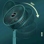 Foldable Mini Desk Fan With Adjustable Height And Angle (1 Pc) - Image 4