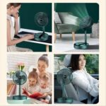 Foldable Mini Desk Fan With Adjustable Height And Angle (1 Pc) - Image 6