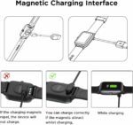 Magnetic Charging Cable 0 A 0.6 m NA Striker 1.3" HD, Bluetooth Calling, Complete Health Tracking, 150+ Watch Smartwatch (Compatible with Boult Striker Charging Cable, Black, One Cable) - Image 6