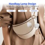 2Pcs Purse Glow Heart Light, Purse Light Handbag Light, LED Automatic Sensor Purse Light, Touch Activated Handbag Light, Mini Handbag Purse Lamp for Purse Women Girls (Love) - Image 4