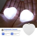 2Pcs Purse Glow Heart Light, Purse Light Handbag Light, LED Automatic Sensor Purse Light, Touch Activated Handbag Light, Mini Handbag Purse Lamp for Purse Women Girls (Love) - Image 5