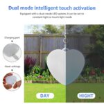 2Pcs Purse Glow Heart Light, Purse Light Handbag Light, LED Automatic Sensor Purse Light, Touch Activated Handbag Light, Mini Handbag Purse Lamp for Purse Women Girls (Love) - Image 6