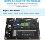 RJ40G Laptop Battery for Dell Latitude 14 5420 Latitude 15 5520 Precision 15 3560 Mobile Workstation P137G P104F P137G001 P104F001 P104F002 075X16 01K2CF WW Y9Y9DX 0WK3F1 0M3KCN Notebook - Image 8