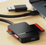 ADS-316 for Huawei/Xiaomi/Samsung 8-in-1 Card Reader Type-C + USB-A to SD/TF/MS / CF1 / Type-C/USB 3.0 U Disk Reading Adapter - Image 5