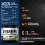 Asitis Nutrition Atom Creatine Monohydrate Powder 100 grams - 32 Servings | Dope Free | Enhances Performance | Promotes Muscle Gains | Mint Mojito Flavour - Image 4