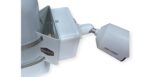 Combo of Pole Mounting clamp Bracket with 2 Nos.100 MM SS Loops (Rings) & 4 Inch Junction Box for CCTV Security Camera Indoor Outdoor Universal Compatible (White) - Image 4