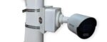 Combo of Pole Mounting clamp Bracket with 2 Nos.100 MM SS Loops (Rings) & 4 Inch Junction Box for CCTV Security Camera Indoor Outdoor Universal Compatible (White) - Image 5