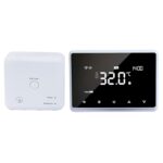 WiFi Smart Thermostat Smart Heating Radiator Thermostat Voice App Control Digital Programmable Thermostat Indoor Constant Temperature Controller Freezing Backlit LCD Display - Image 3
