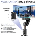 360° Smart Shooting Gimbal with Face & Object Tracking,Auto-Rotation Tripod Stand, Rechargeable Battery & Glowing Lights, Ideal for Vlogging, Live Streaming & Video Calls (KM01) - Image 7